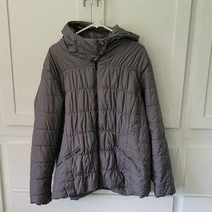 Women's Gray Columbia Puffer Jacket Size 2X